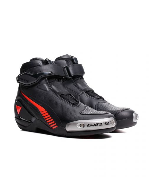 Dainese Superya Kurzstiefel Schwarz/Fluorot