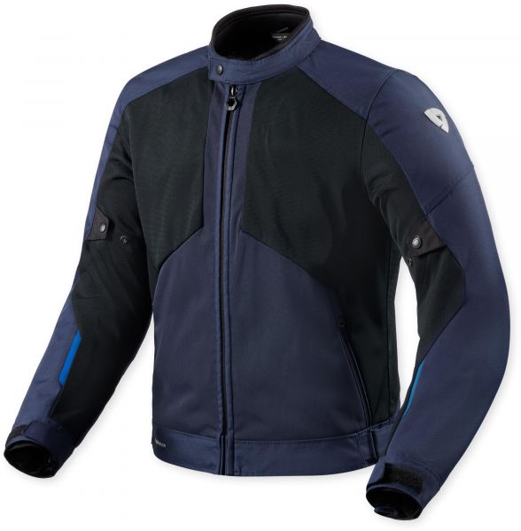 REV'IT! Torque 3 H2O wasserdichte Textiljacke Dunkelblau / Schwarz