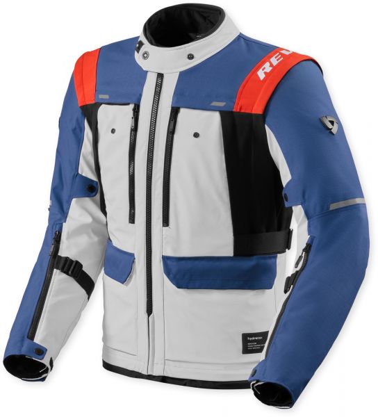 REV'IT! Offtrack 3 H2O ADV wasserdichte Textiljacke Blau / Grau