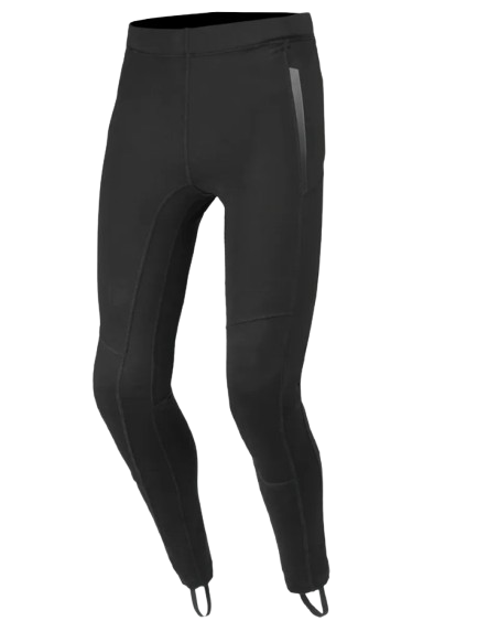 Macna Risqin Baselayer Motorradleggins Schwarz
