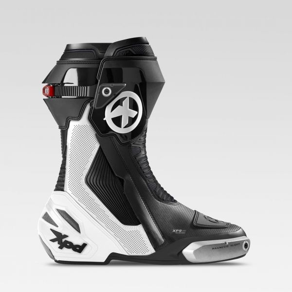 XPD XP9-S Air Motorradstiefel Schwarz / Weiß