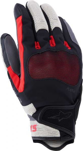 Alpinestars Mogress Airflow Handschuhe Schwarz / Rot / Weiß