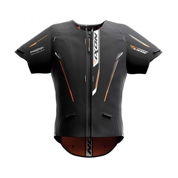 Ixon IX-Airbagweste U05 Herren Schwarz / Orange