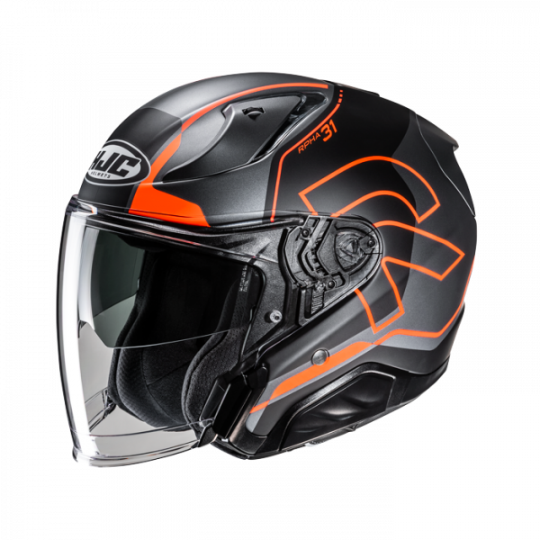 HJC RPHA 31 Jethelm Dereen MC6HSF Mattschwarz / Orange / Anthrazit