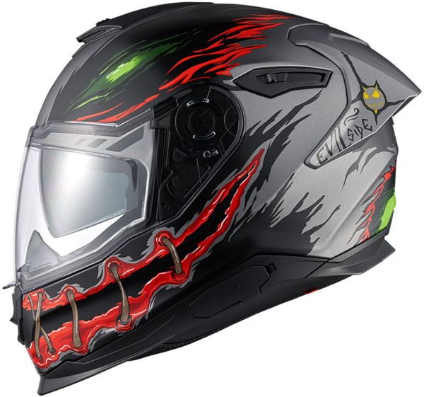 NEXX Y.100R Night Rider Integralhelm Titanium Matt