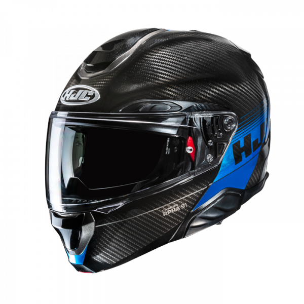 HJC RPHA 91 Carbon Klapphelm Elig MC2 Schwarz / Blau