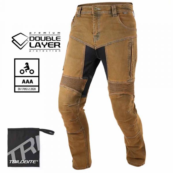 Trilobite Parado Doublelayer Jeans Slim Fit Rusty Braun