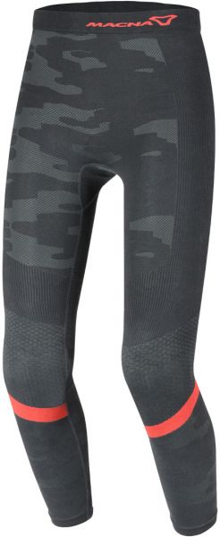 MACNA Base layer All-season Pants Funktionshose Schwarz / Grau / Rot