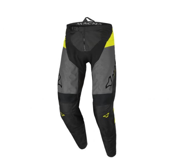 Macna Backyard-1 MX Textilhose Schwarz Gelb