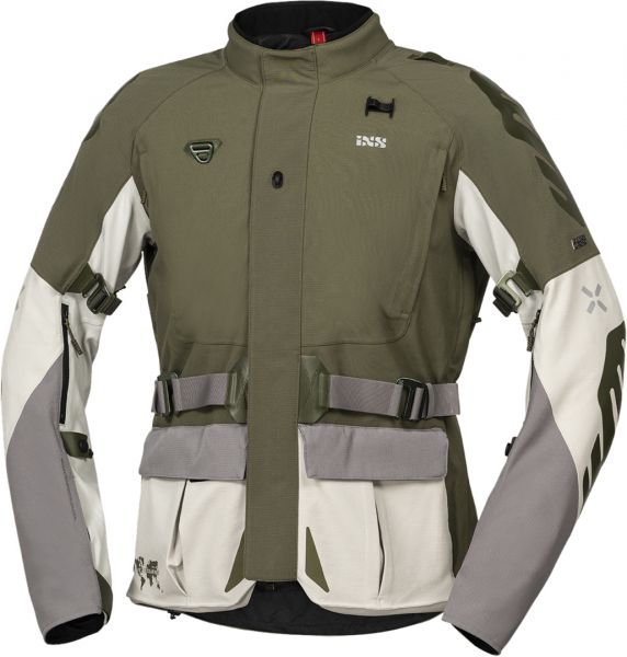 iXS Venture-STX 1.0 Laminatjacke Hellgrau Olivgrün