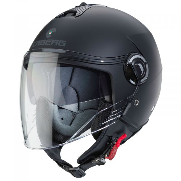 Caberg Riviera V4 X Jethelm Unifarben Mattschwarz