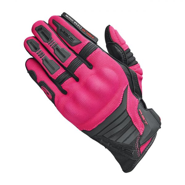 Held Hamada Adventurehandschuhe Damen Schwarz / Pink