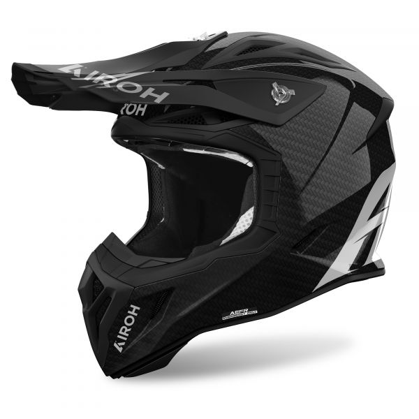 Airoh Aviator Ace 2 Crosshelm Carbon Schwarz