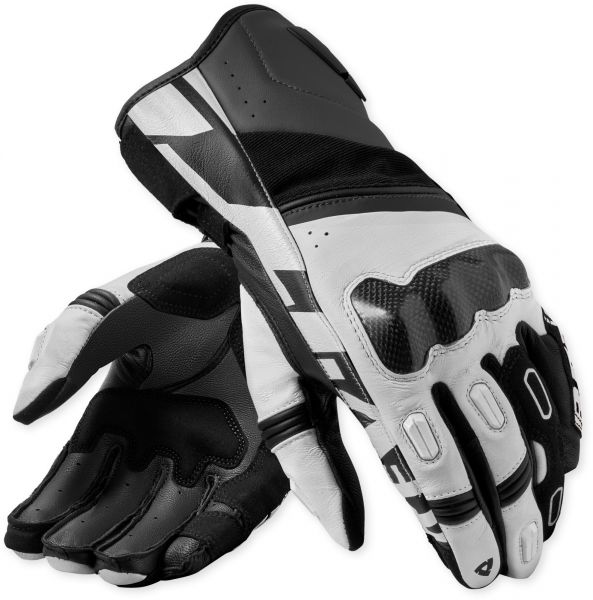 REV'IT! RSR 5 Handschuh Schwarz Weiß