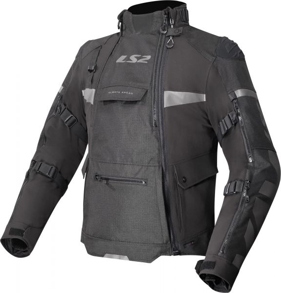 LS2 X-Master wasserdichte Textiljacke Schwarz
