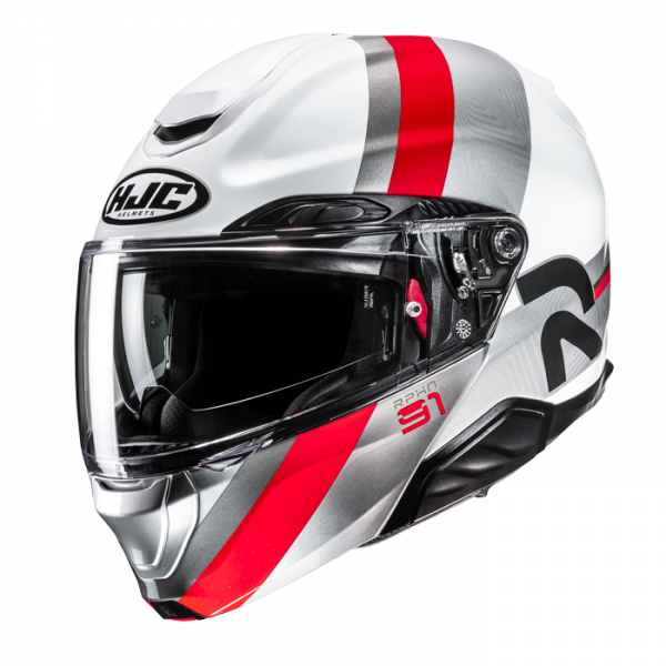 HJC RPHA 91 Klapphelm Fensh MC1 Weiß / Silber / Rot