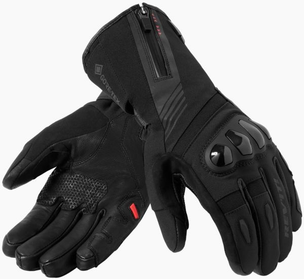 REV'IT! Taurus 2 GTX Motorradhandschuhe Wasserdicht Schwarz
