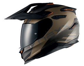 NEXX Y.TRAVl Quest Adventurehelm Sand / Grau Matt