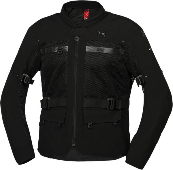 iXS Venture-BigAir 1.0 Motorrad Textiljacke Schwarz