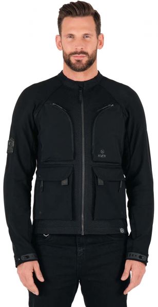 Knox Tor Protektor-Tourenjacke Schwarz
