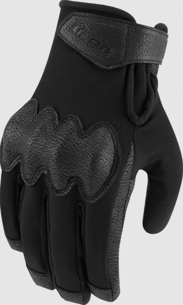 Icon PDX3 Motorrad Handschuhe Schwarz