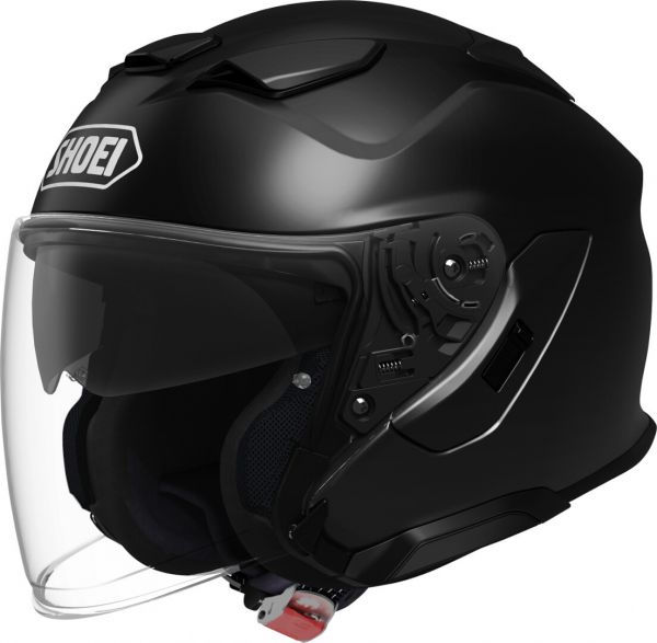 Shoei J-Cruise3 Jethelm Unifarben Schwarz