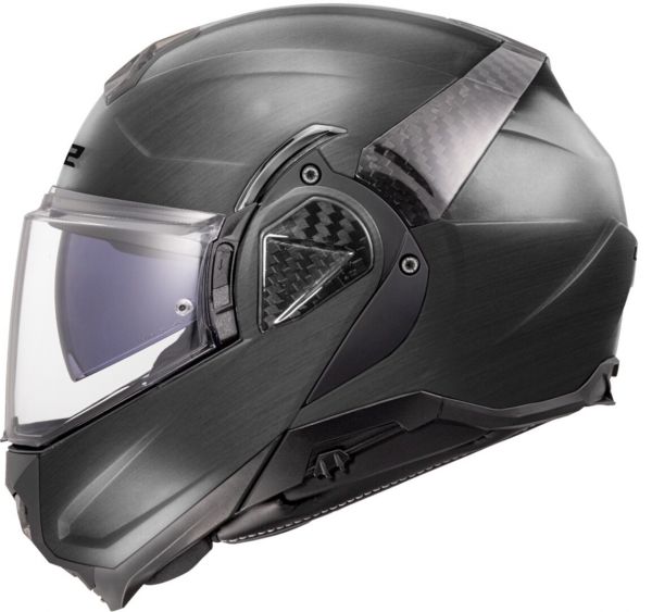 LS2 FF910 Advant II Klapphelm Jeans / Titanium - ECE 22-06