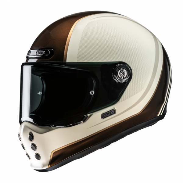 HJC V10 Integralhelm Hodu MC9 Braun / Beige