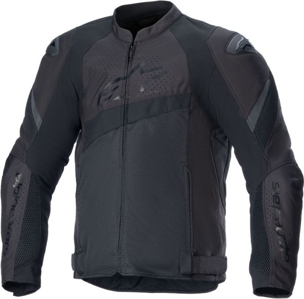 Alpinestars T-GP Plus R V4 Airflow Textiljacke Schwarz / Schwarz