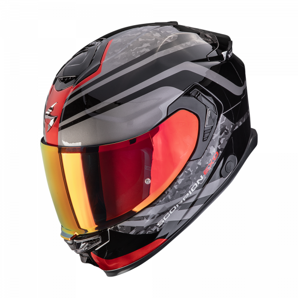 Scorpion Exo-GT SP Air Arten Schwarz / Rot (ECE 22-06)