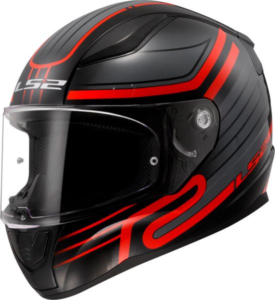 LS2 FF353 Rapid II Integralhelm Flitz Matt Orange / Grau - ECE 22-06