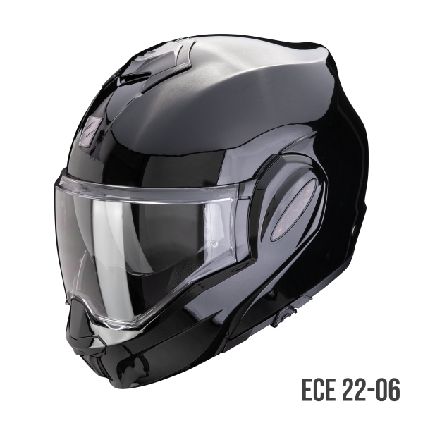 Scorpion Exo-Tech Evo Pro Solid Schwarz Metallic (ECE 22-06)