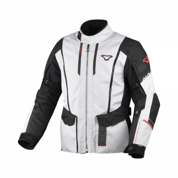 MACNA Air Hybrid 2.0 Textiljacke Grau / Schwarz 