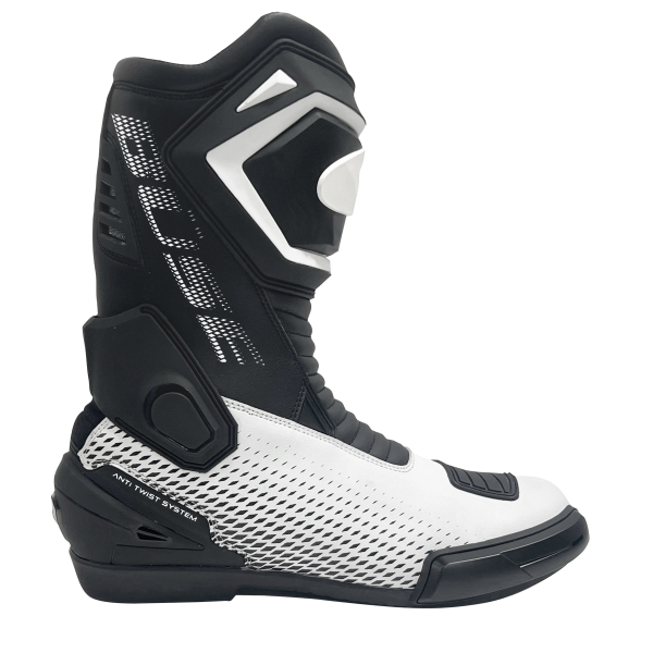 Büse Sport Star Stiefel Schwarz / Weiß