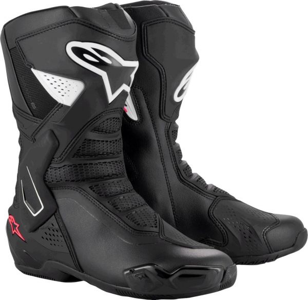 Alpinestars Stella SMX-6 V3 Sportstiefel Schwarz / Weiß / Diva Pink
