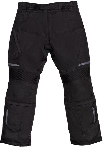 Modeka Tarex II Kids wasserdichte Textilhose Kinder Schwarz