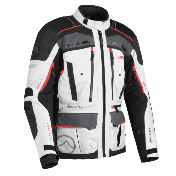 Dane Hornum Gore-Tex Textiljacke Grau / Schwarz
