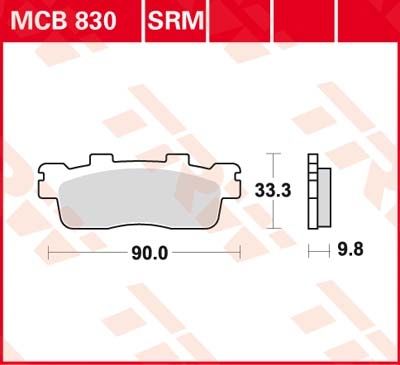 Lucas Scheibenbremsbeläge MCB830