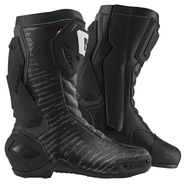 Gaerne G-RX Racingstiefel Schwarz / Anthrazit