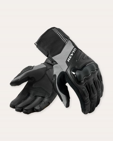 REV'IT! Sand 5 H2O Motorradhandschuhe Wasserdicht Schwarz