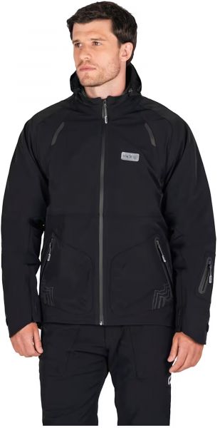 Knox Modra wasserdichte Motorradjacke Schwarz