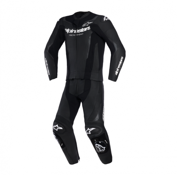 Alpinestars GP Force V2 Lederkombi Zweiteiler Schwarz