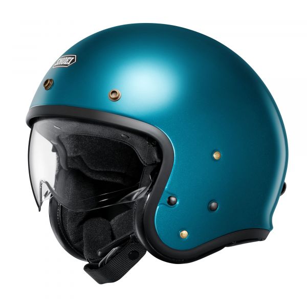 Shoei J.O2 Jethelm Unifarben Laguna Blue
