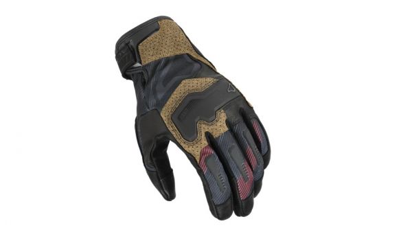 Macna Haros 2.0 Motorradhandschuhe Schwarz / Rot