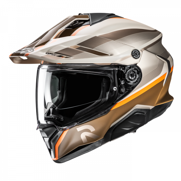 HJC RPHA 60 Adventurehelm Arbre MC7SF Braun / Gelb / Beige