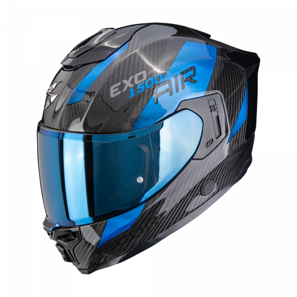 Scorpion EXO-1500 Carbon AIR Platted Schwarz / Blau