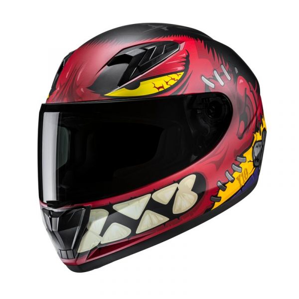 HJC Y10 Integralhelm Frank MC1SF Rot
