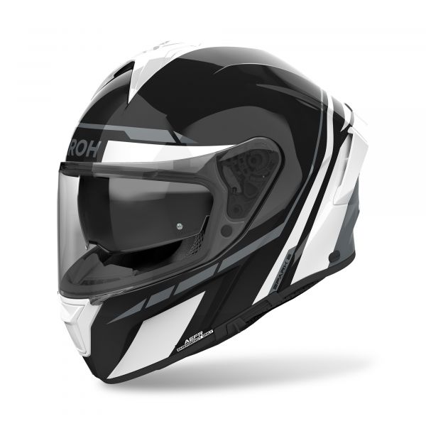 Airoh Spark 2 Spinner Integralhelm Schwarz / Weiß