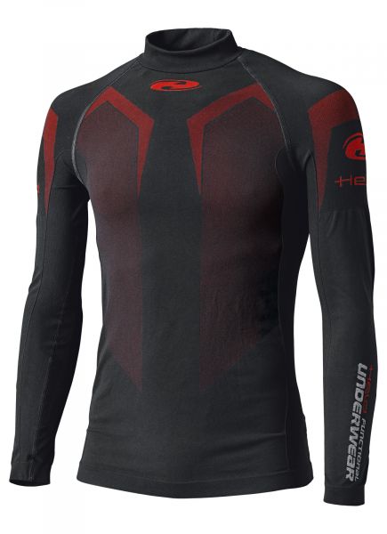 Held 3D-Skin Warm Top Funktionsunterwäsche Schwarz / Rot