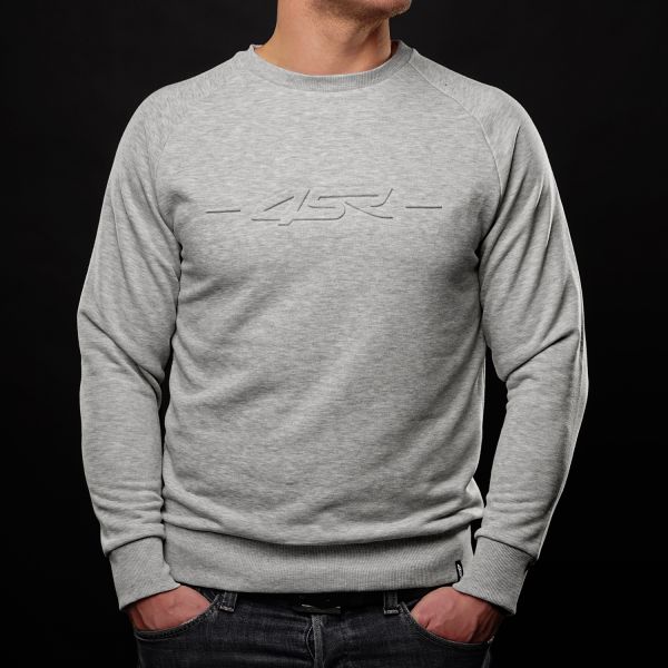 4SR Sweatshirt Logo EMB Grey